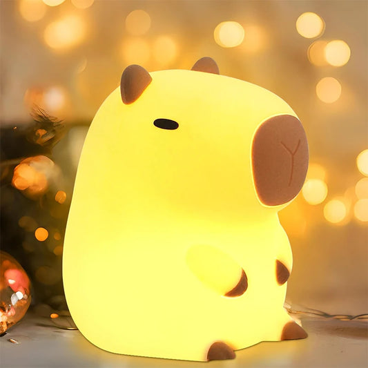 Adorable Capybara Night Light